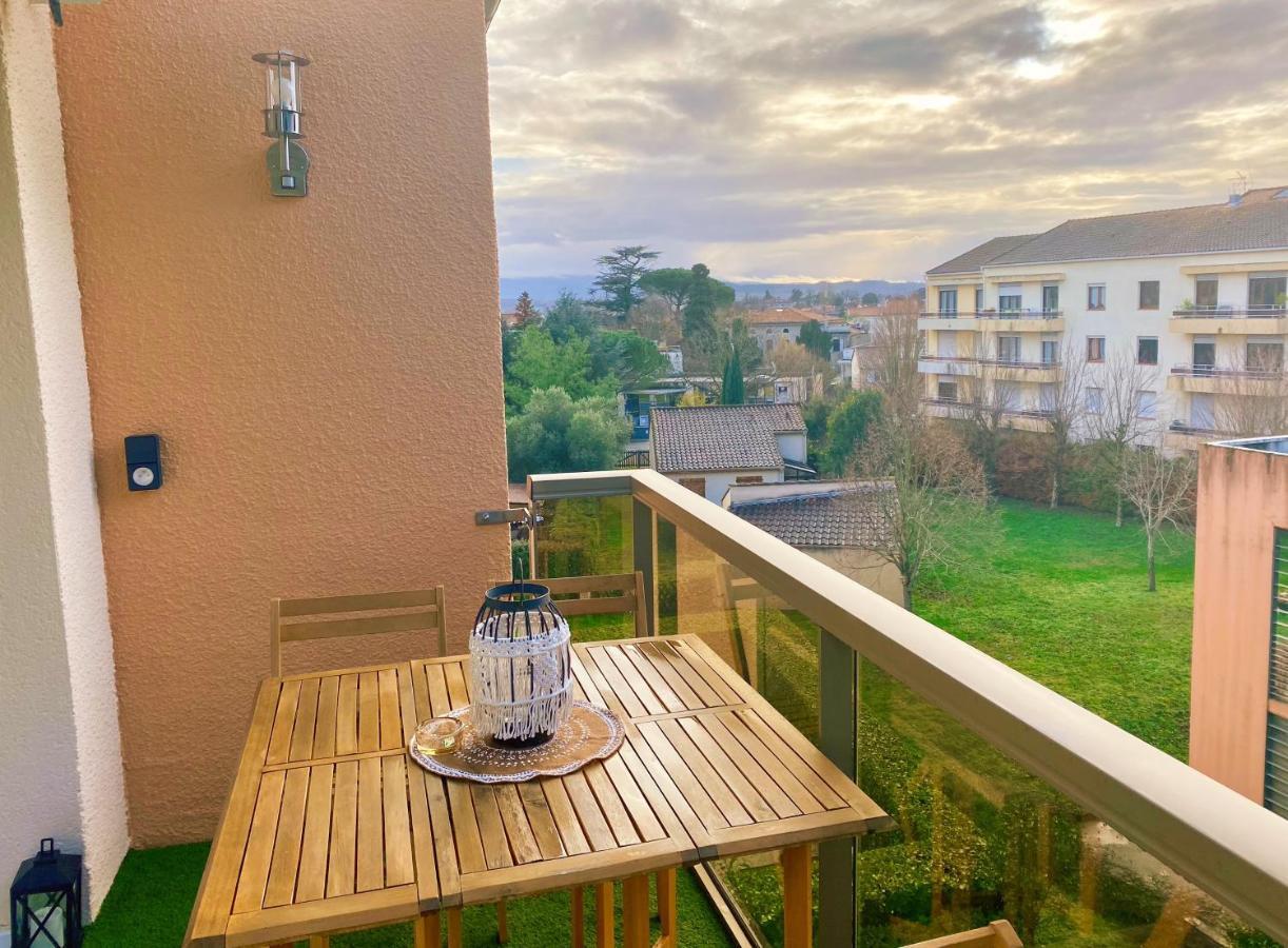 L'Alcove - T2 Calme, Terrasse & Parking Prive Apartment Castres  Bagian luar foto