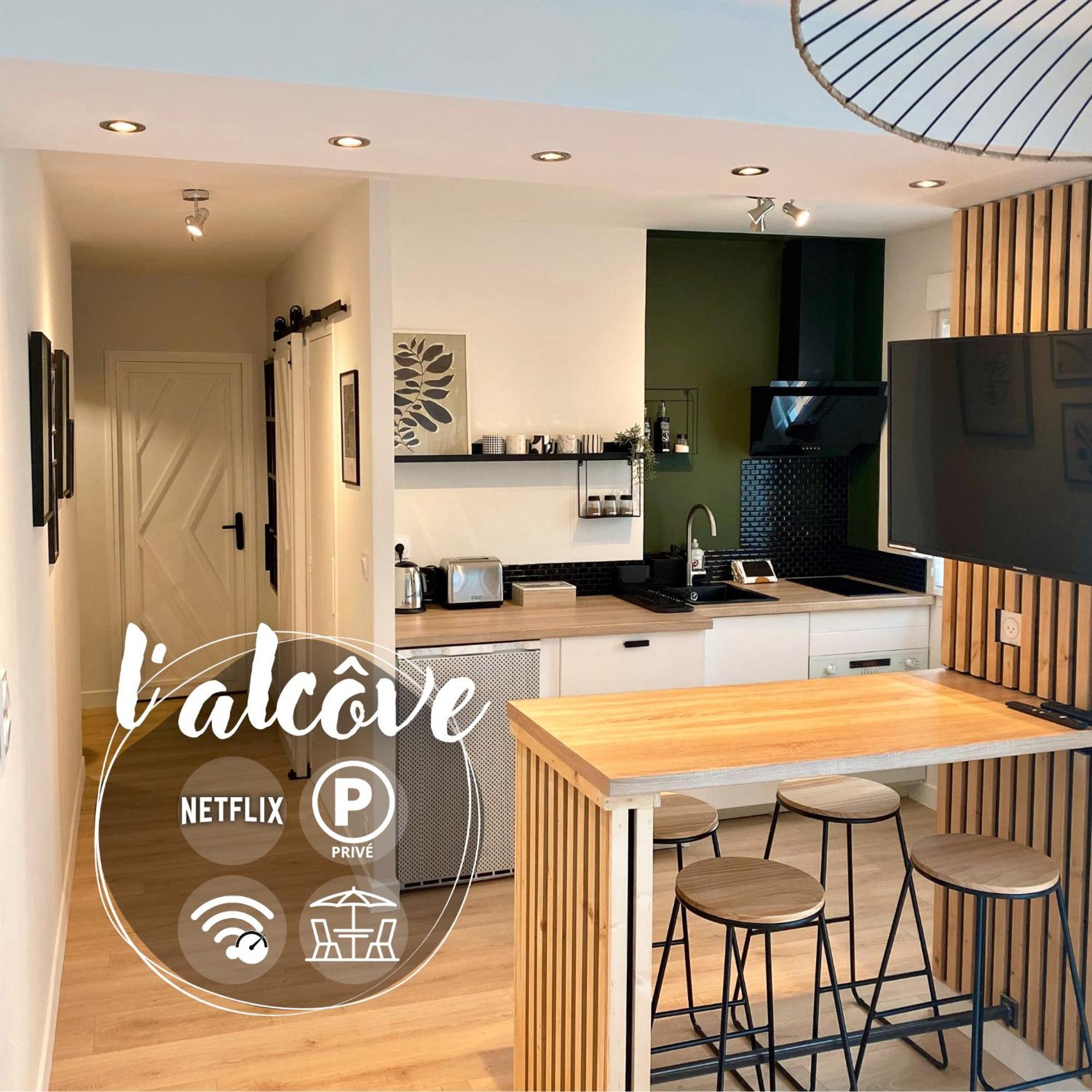 L'Alcove - T2 Calme, Terrasse & Parking Prive Apartment Castres  Bagian luar foto